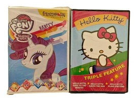 My Little Pony Friendship is Magic Rarity DVD Hello Kitty Triple Feature... - £6.18 GBP