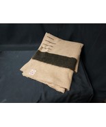 Hudson Bay CAMEL Color 3.5 PT 100% Wool Blanket England Approximately 60x80 - $3,688.57 MXN