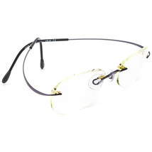 Silhouette Eyeglasses M7395 /40 V Titan Silver/Purple Rimless Austria 48[]19 140 - £90.33 GBP