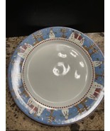 Debbie Mumm Snowman Dinner Plate By Sakura 11” - $9.19