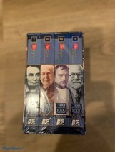 Biography Of The Millennium: 100 People 1000 Years (VHS, 1999, 4-Tape Set) - £24.14 GBP