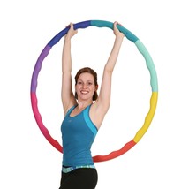 Weighted Hula Hoop, Acu Hoop 3L - 3.3 Lb Large, Weight Loss Fitness Workout With - £63.68 GBP