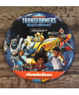 TRANSFORMERS Earthspark NYCC Comic Con EXCLUSIVE Round BUTTON PIN NEW - $17.41 CAD