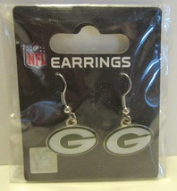 Green Bay Packers NFL Football Licensed Logo Pierced Earrings  NWT - £10.38 GBP