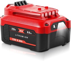 Jialipok 20V 6.0Ah Replacement Battery for Craftsman V20 20V Max Lithium Ion - £35.96 GBP