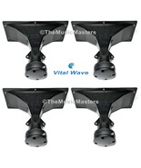 4 Pack 4 x 10 Inch Piezo Flush Mount Horn TWEETERS Home Car Pro Studio S... - $56.99