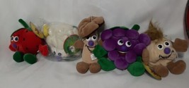 Lot Of 5 Toy Box Creations Vintage Veggie Friends Fruits Seedies Plush Toys - £15.48 GBP