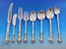 Amaryllis by Manchester Sterling Silver Flatware Service Set 60 pieces - £3,369.60 GBP