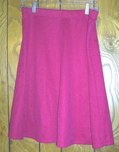 Alfred Dunner Hot Pink Skirt w/Belt Size 6 Petite - £21.57 GBP