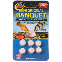Zoo Med Mini Original Banquet Time Release Feeding Block: Extended Feed for Fres - £2.28 GBP+