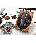 Handmade vintage leather journal book of spell gifts for men and women - £30.54 GBP
