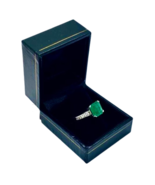 Diamond Emerald Ring 14k Gold 2.55 TCW Women Certified $3,800 912292 - $1,574.10