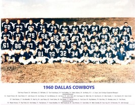 1960 Dallas Cowboys 8X10 Team Photo Football Picture Nfl - $4.94