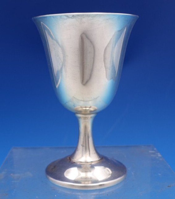 Grand Colonial by Wallace Sterling Silver Child&#39;s Goblet #24 4 1/8&quot; (#8494) - $127.71