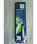 Floss Touch Brush Heads 3ct Fits Oral-B Electric &amp; Up&amp;Up Rechargeable To... - $14.82