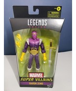 BARON ZEMO - Marvel Legends, SUPER VILLAINS, Action Figure, NEW, 2021, W... - £16.35 GBP