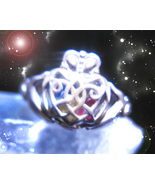 HAUNTED ANTIQUE CLADDAGH RING OF ETERNAL LOVE HIGHEST LIGHT COLLECT MAGICK  - $633.91 CAD