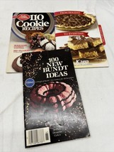 Vintage Cookbook Booklets Set Of 3 Karo Betty Crocker Cookie Pillsbury Bundt - £19.97 GBP