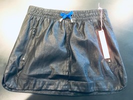 Blank Nyc Faux Leather Black Mini Skirt sz 8 junior - £19.55 GBP