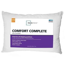 Mainstays Comfort Complete Bed Pillow - 1639782 - £4.77 GBP