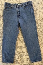 Vintage Guess Men’s Blue Jeans 44 x 30  (38x29) Triangle USA Made 90s  10001-30 - £31.57 GBP