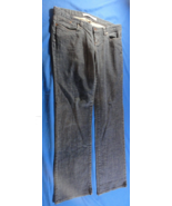 EXPRESS LOW WAIST WIDE LEG DARK BLUE JEAN WASH DENIM PANTS WOMENS PANTS ... - €21,15 EUR