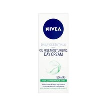 Nivea Daily Essentials Oil-Free Moisturising Day Cream Oily &amp; Combinatio... - $21.00