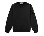 STONE ISLAND Junior Sweatshirt Stone Badge Solide Schwarz Größe 6Yrs 711... - $73.77