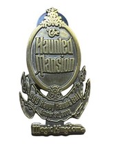 Haunted Mansion Gold Plaque Logo 999 Happy Haunts Ball 2002 LE 150 Disne... - £73.86 GBP