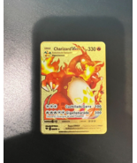 pokemon metal card gold - £10.25 GBP