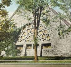 1915 Asbury Methodist Episcopal Church Delaware Ohio Vintage Postcard - $17.33
