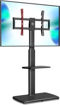 Fitueyes Floor Tv Stand Tall Corner Tv Stands For Most Tvs Up To 70 Inch Swivel - £98.61 GBP