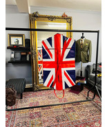 Leather Suit Carrier Garment Bag/Custom British Flag Carry-on Travel Sui... - €187,85 EUR