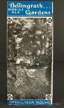Bellingrath Gardens Brochure 1940&#39;s Mobile Alabama - $4.95