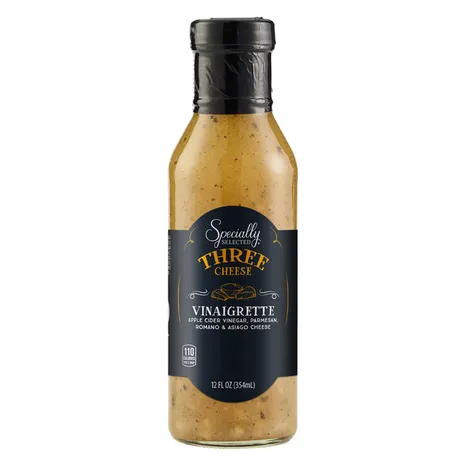 Specially Selected Three Cheese Vinaigrette Dressing, 12 fl oz, 3 Pak In... - $11.00