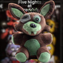 FNAF Plush PHANTOM FOXY Five Nights at Freddy&#39;s Stuffed Animal 7&quot; Animat... - $28.04