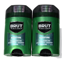 2 Pack Brut Men Signature Stain Residue Free Antiperspirant Deodorant 2oz. - $21.99