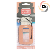 12x Packs Yankee Candle Jar Car Hanging Air Freshener | Pink Sands Scent - £30.29 GBP