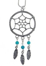 Ganz Dream Catcher Zinc Car Charm,Silver,One Size - £9.89 GBP