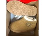 Pawz Bearpaw Amy Boots Youth Girls Brown Suede Midtop Fleece Lined Size ... - $25.00