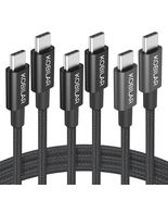 Kobilar USB C to USB C Cable 60W Fast Charging 3 Pack Multi-Length - €3,48 EUR Kobilar USB C to USB C Cable 60W Fast Charging 3 Pack Multi-Length - €3,48 EUR