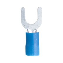 Gardner Bender 10-113 Terminal Spade, 16-14 AWG, Stud Sz 4-6, Blue (100 pk) - $30.16 CAD