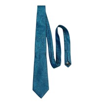 Geoffrey Beene Men’s Tie – Crystal Paisley – Teal Blue – 58” Long – New ... - $16.00