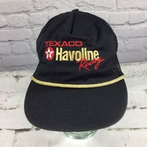 Texaco Valvoline Vintage Snapback Hat Adjustable Ball Cap Made in USA - $29.69