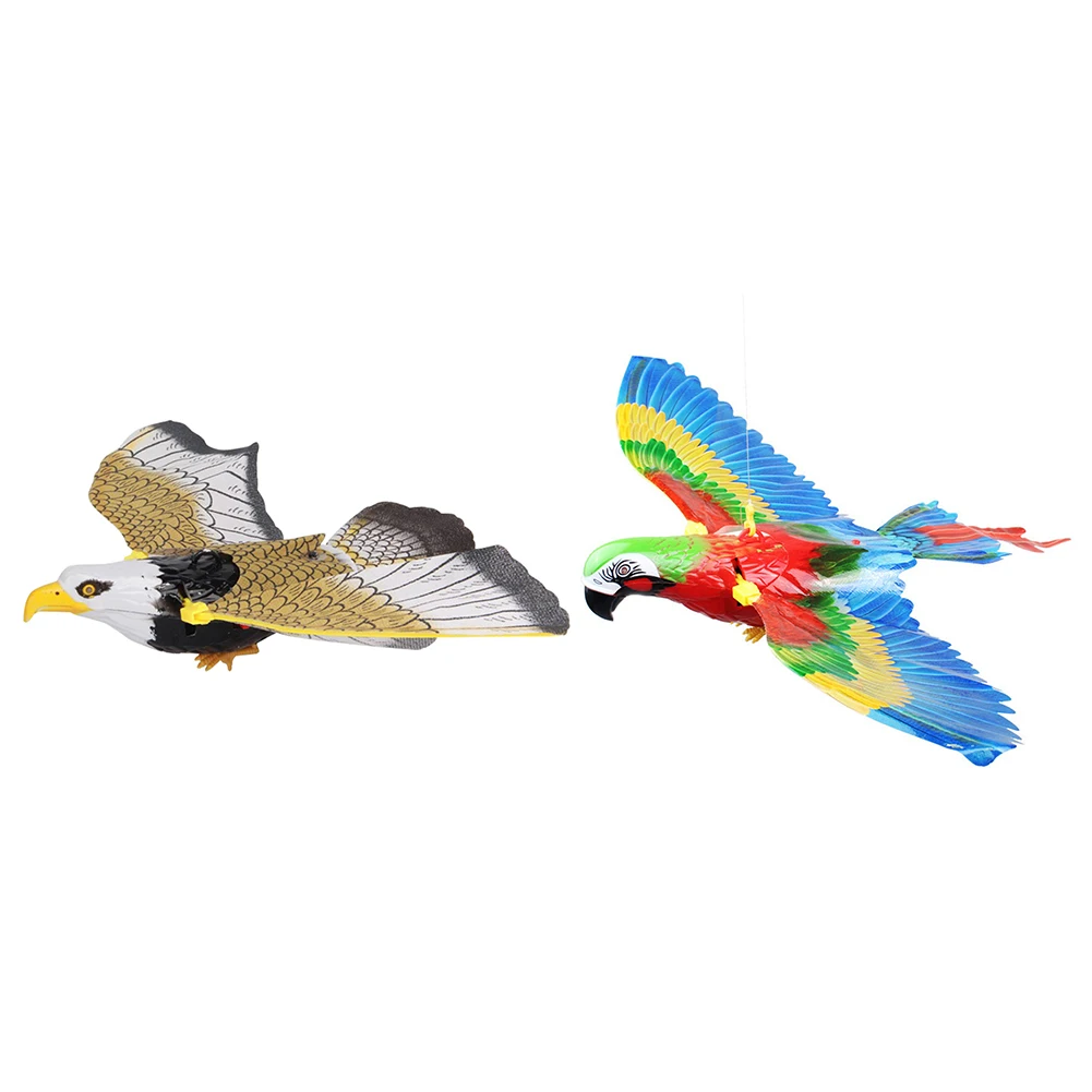 Electric Sounding Eagle Parrot Toy Funny Hanging Wire Parrot Toys Light and - £8.92 GBP+