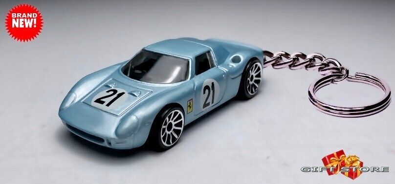GREAT GIFT KEY CHAIN BLUE FERRARI 250 LM BERLINETTA PININFARINA Ltd EURO... - $28.98