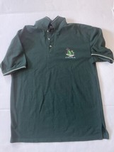 Aruba Vtg Polo Shirt Size Large Green Vacation Island Iguana Tropical - £23.19 GBP