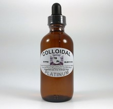 COLLOIDAL PLATINUM 4oz. Dropper Bottle  - £18.17 GBP