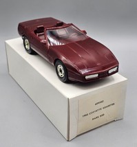 Ertl 1988 Corvette Roadster Convertible Dark Red 1:25 Promo Car #6095EO ... - £11.01 GBP