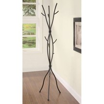 Metal Tree Branch Style Coat Rack with Multiple Hooks in Black - $2,607.26 MXN